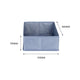 All Set Drawer Organiser - Set Of 4 - Polyester - Grey Storage Boxes