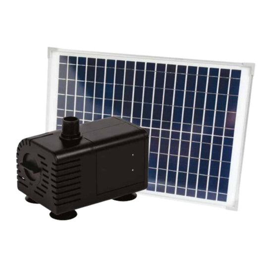 Aquapro Solar Pump AP1360SP 1360L/h Fountain Kit Black Efficient