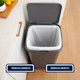 Grunt Kitchen Tidy Bags - 40L - High Density Polyethylene - Easy Tie Handles - 25 Pack