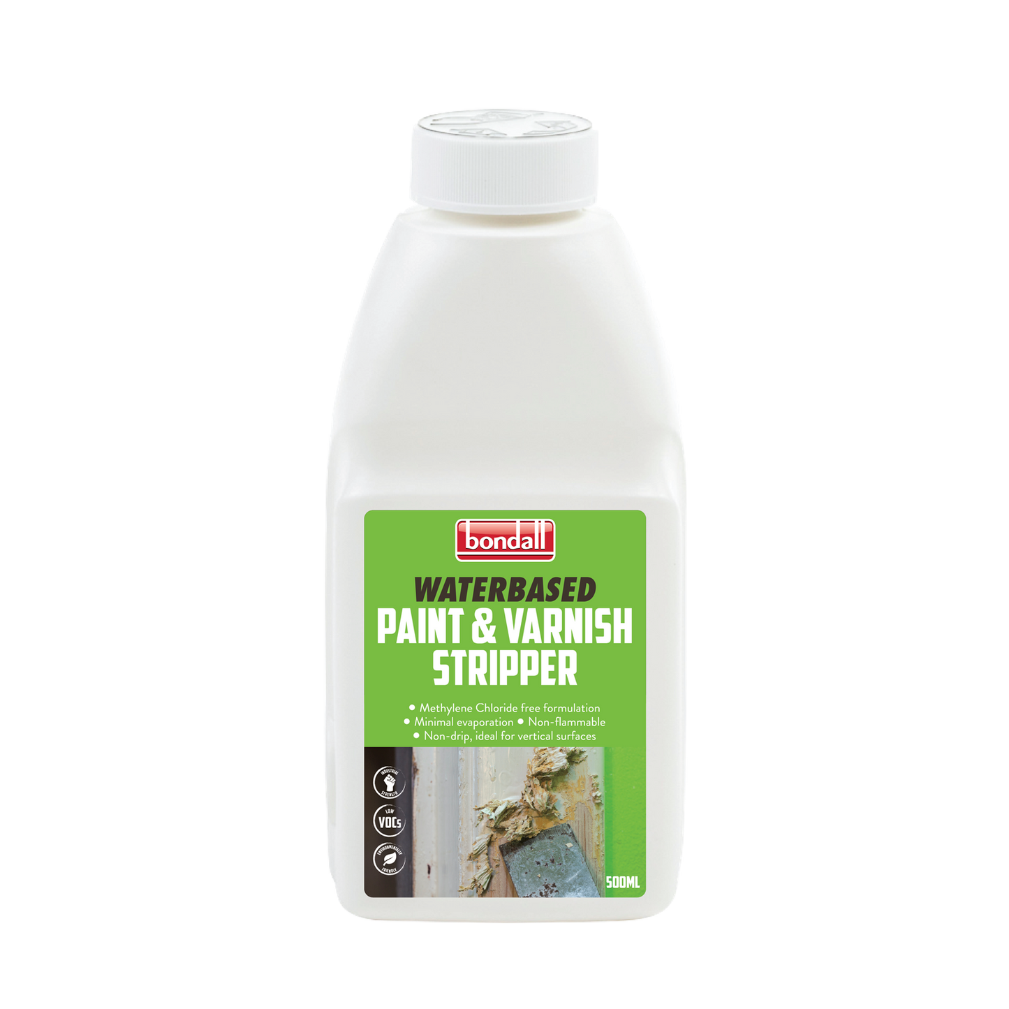 Bondall 500ml Waterbased Paint & Varnish Stripper - 500ML