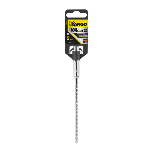 Kango 5mm SDS Plus Drill Bit - 165mm - Solid Carbide - Fast Drilling - Auzzistore