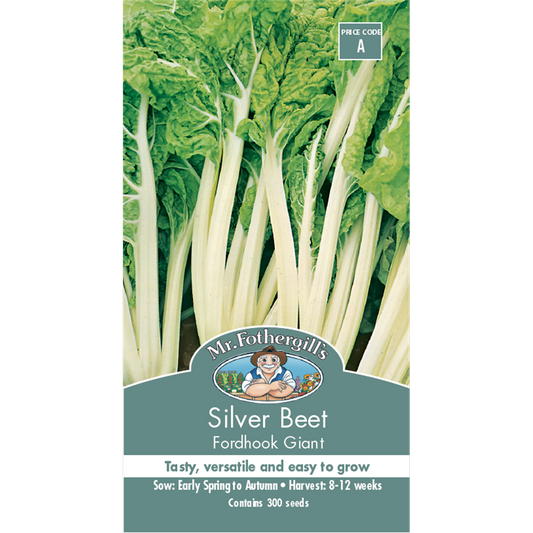 Mr Fothergill Silver Beet Seeds - 12 Weeks - Easy Grow - Versatile - Auzzistore