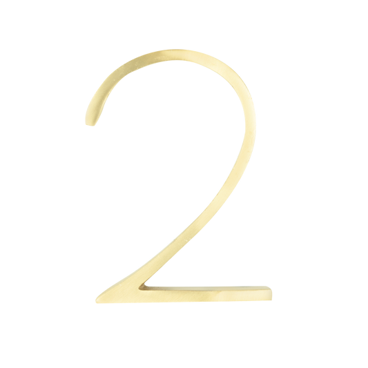 Sandleford Brass Toorak Number 2 - 120mm - Durable - Weather-Resistant - Auzzistore