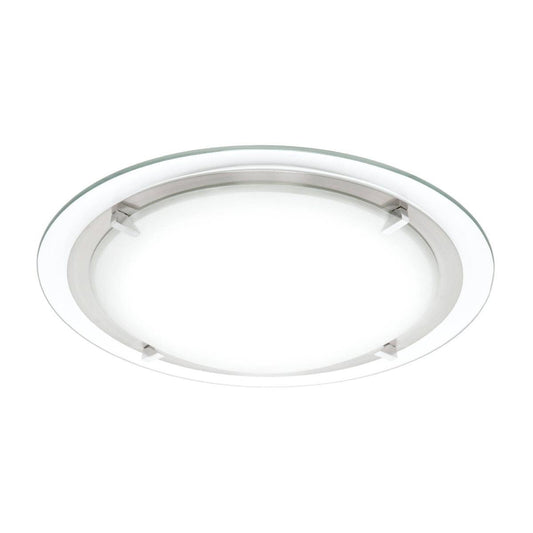 Brilliant Frances Ceiling Light 32cm Glass Metal Energy Saving
