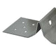 Jack Flat Post Bracket 170 x 40mm Hardened Steel Galvanised Durable