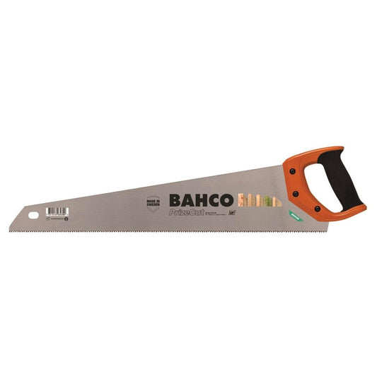 Bahco Hardpoint Handsaw 550mm Steel Blade Plastic Handle Durable