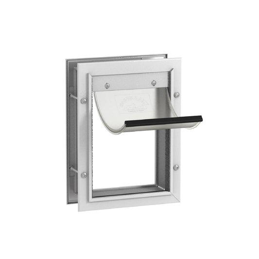 Hakuna Pets Small Pet Door - 170mm x 230mm - Aluminium - Lockable - Auzzistore