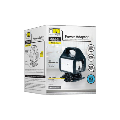 HPM Power Convertor 15A PVC with RCBO Protection Easy to Carry