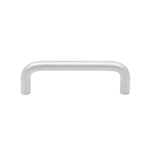 Ikonic D Handle - 96mm - Zinc Alloy - Brushed Nickel Finish
