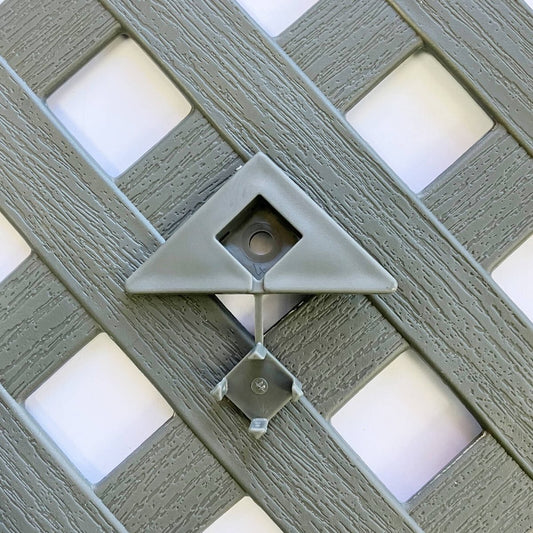Jack Matrix Diamond Clips - 12 Pack - Plastic - Slate Grey – view 2 - Auzzistore
