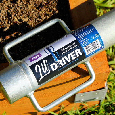 Jack Fencing Accessory Lil Driver Post and Stake - 60mm x 350mm - Steel