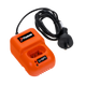 Paslode 240V Li-Ion Charger - Portable - Plastic - Quick Charge Benefit