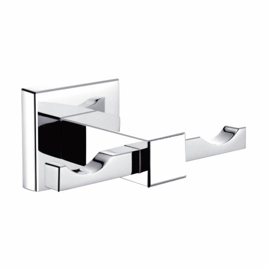 Mondella 80mm Chrome Rococo Robe Hook - Metal - Stylish Storage Solution - Auzzistore