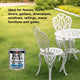 White Knight Rust Guard Aluminium Gloss Epoxy Enamel Paint 4L - UV-Resistant, Durable
