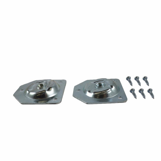 Adoored Leg Plate - 5/16 - Steel - Angled 10° - Auzzistore