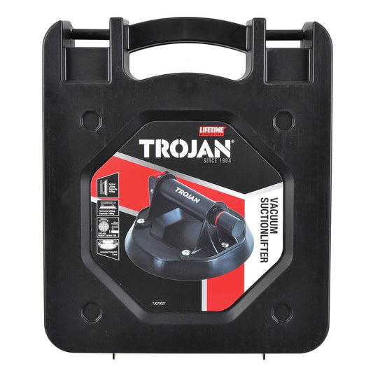 Trojan Suction Lifter - Vacuum Holder - 100kg Vertical - 150kg Horizontal - Anti-Slip Pad - Lifetime Warranty