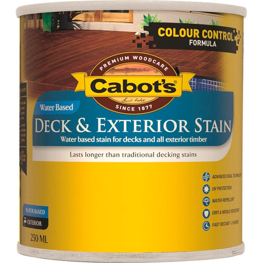 Cabot S Merbau 250ml Water Based Deck Stain Durable Easy Apply - Auzzistore