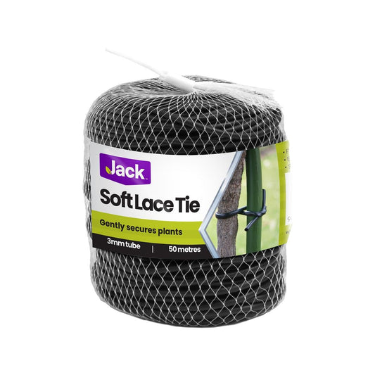 Jack Soft Lace Tie - 3mm x 50m - Plastic - Soft on Plants - Auzzistore