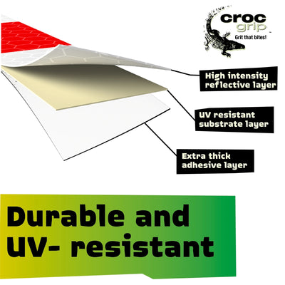 Croc Grip Red DOT C2 Highly Reflective Tape 2m x 48mm Durable