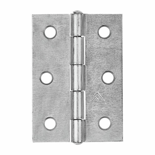 Pinnacle Butt Hinge - 100mm - Satin Chrome - Loose Pin - 2 Pack