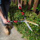 Trojan Hedge Shears - 700mm - Titanium - Telescopic Wavy Blade