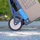 Move It 150mm Rubber Tyre - White Plastic Centre - Easy Install - 30kg Load