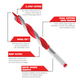 Diablo Auger Bit 19mm x 190mm - Dura-Tip™ Technology - Dual Cutting Edge