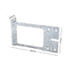 DETA Mounted Stud Bracket - Galvanised Steel - 136mm x 73mm - Strong