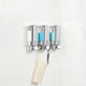 Better Living Aviva Triple Chamber Shower Dispenser 300ml Chrome Storage