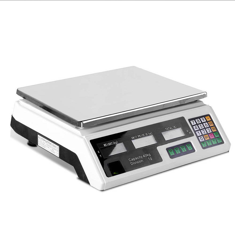 eMAJIN 40KG Digital Kitchen Scale Electronic Weighing Shop Market LCD | Auzzi Store