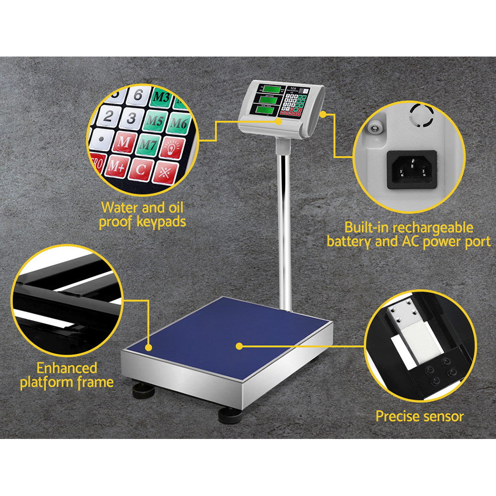 eMAJIN Platform Scale 300KG Digital Scales Electronic Postal Shop Computing | Auzzi Store