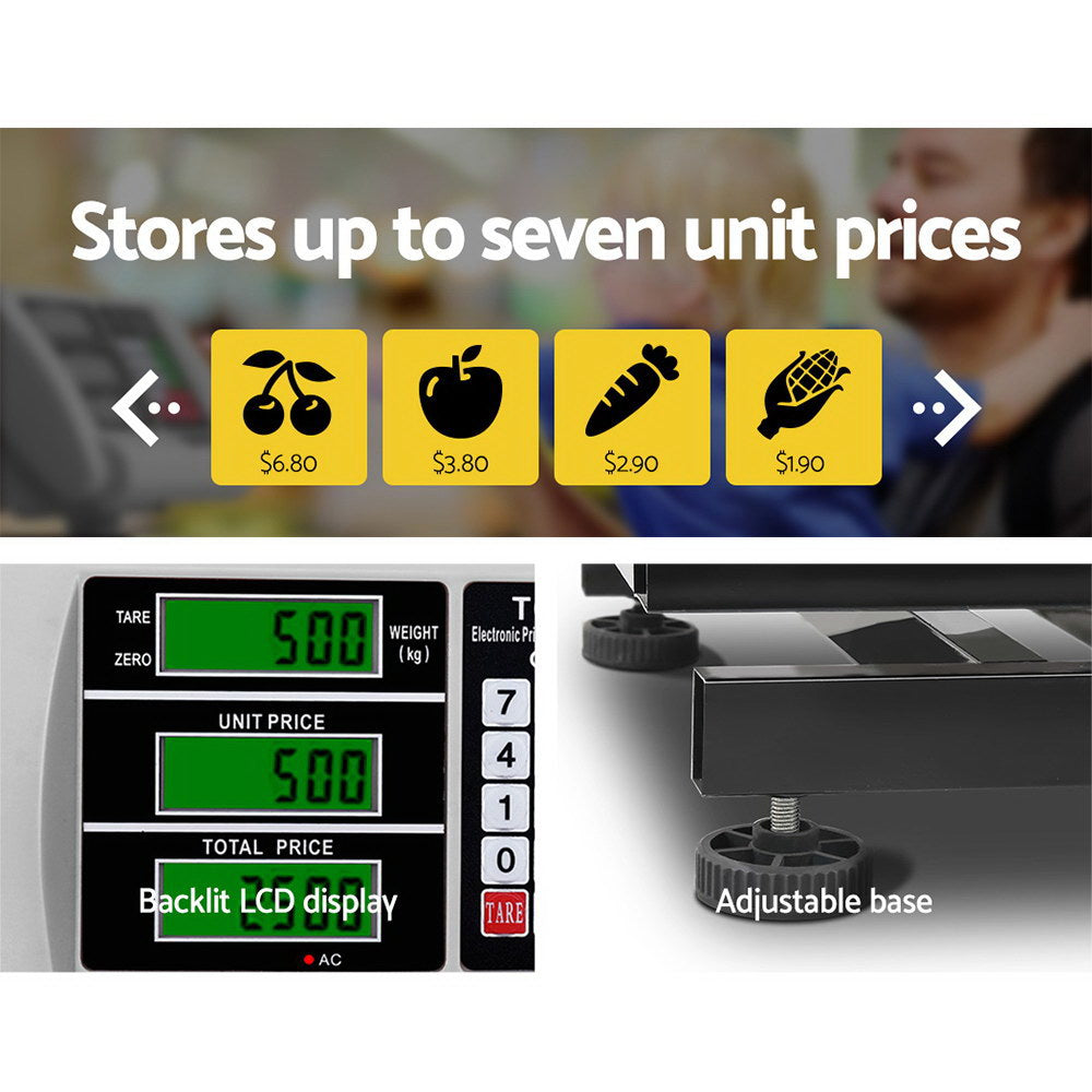eMAJIN Platform Scales 150KG Digital Electronic Scale Shop Market | Auzzi Store