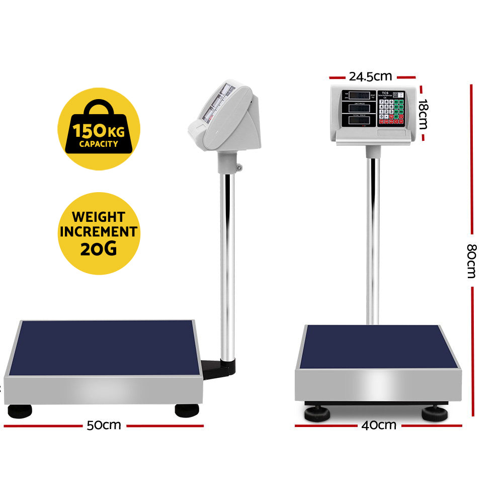 eMAJIN Platform Scales 150KG Digital Electronic Scale Shop Market | Auzzi Store