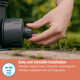 Gardena Micro Irrigation Master Unit 2000 - 4.6mm Supply Pipe - Black - 2000L/h
