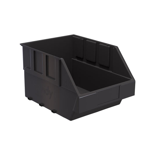Handy Storage Plastic Storage Tote Size 40 Grey Durable Stackable - Auzzistore