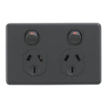 Deta X6 Matt Black Double Power Point