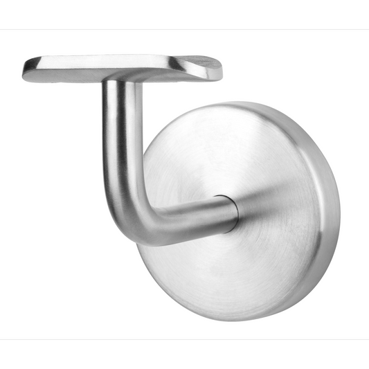 Porta 70mm Stainless Steel Handrail Bracket - 1 Pack - Silver - Auzzistore