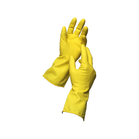 Sabco Latex Handy Gloves - Large - 3 Pairs - Cotton Lined - Non Slip – view 2