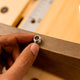 Taskmaster Screw-In Insert Nut - M6 x 13mm - Metal - Curved Surfaces