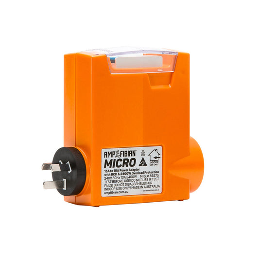 Ampfibian Power Adaptor - 15A to 10A - PC - Compact Design – view 2 - Auzzistore