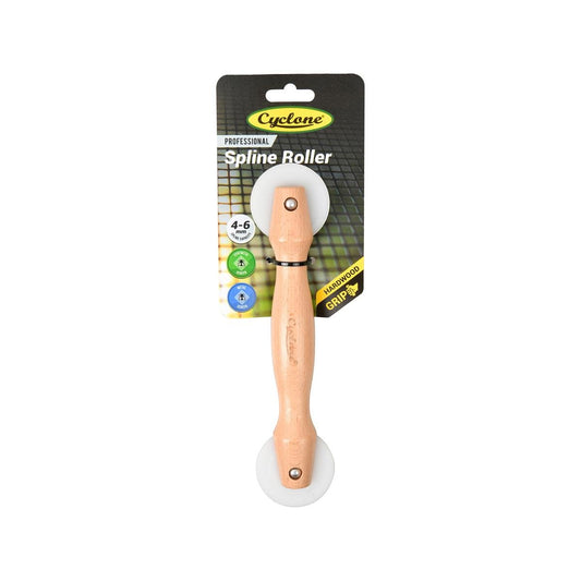 Cyclone Spline Roller - 95mm - Timber Handle - Universal Use - Auzzistore