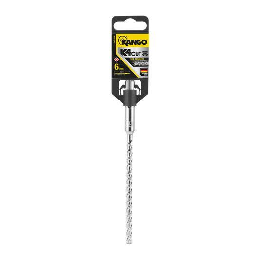Kango SDS Plus Drill Bit - 6mm x 165mm - Solid Carbide - Demolition Use - Auzzistore