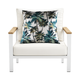 Mojo Cushion Cover - 45cm - Palm White - Contemporary Design