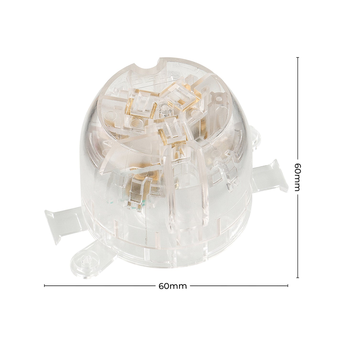 Deta 10a Miniature Plug Base 10 Pack