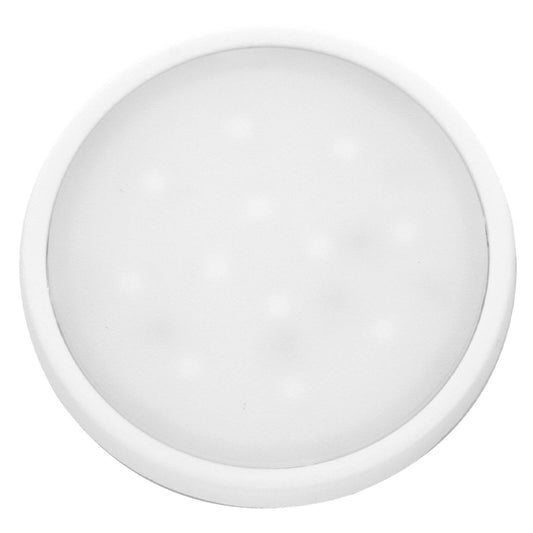 Arlec Warm White Puck Lights 4 Pack - 12 LEDs - 500 Lumens - Indoor Use