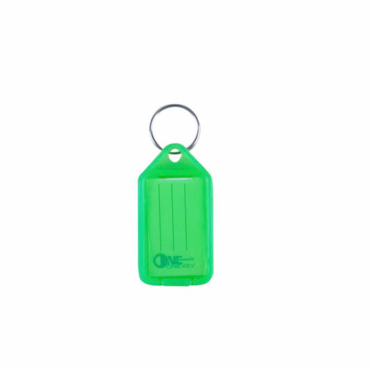 Key Essentials Assorted Fluro Colours Key Tag - Single Tag