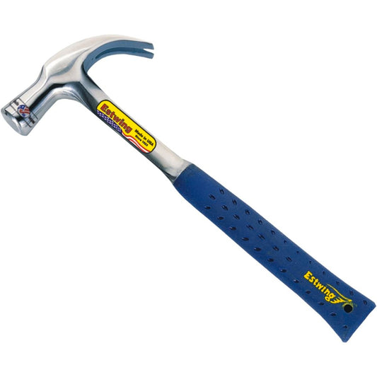 Estwing 24oz Claw Hammer - Steel - Vinyl Grip - Shock Reduction - Auzzistore