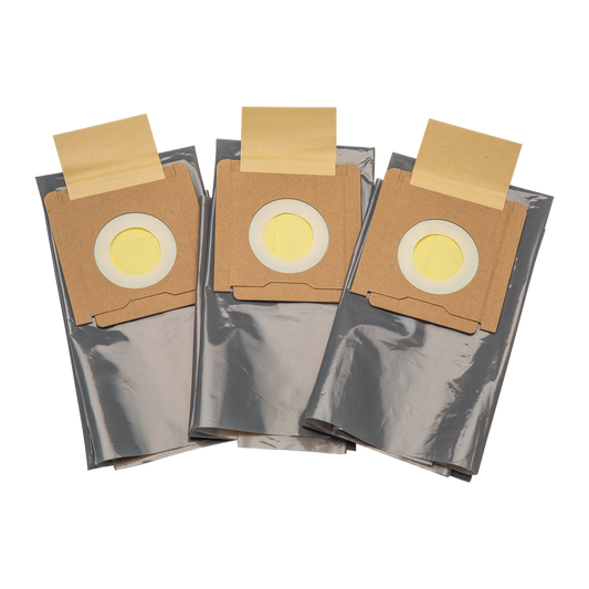 Powerfit Workshop Vacuum Bags - 30-38L M-Class - 3 Pack - Tear-Resistant - Auzzistore