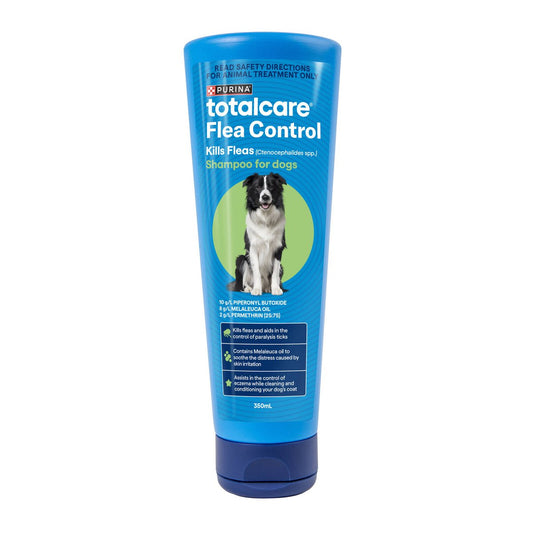 Purina Totalcare Flea Control Shampoo 350ml - Kills Fleas & Ticks