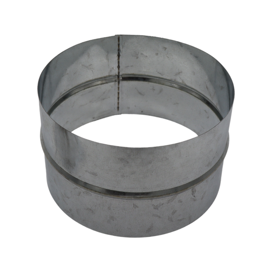 Pacific Air 100mm Duct Connector - Galvanised Steel - Easy Installation - Auzzistore